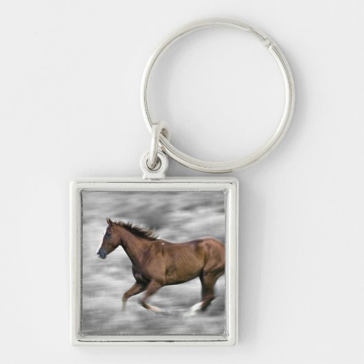 Rendpaard Sleutelhanger (Voorkant)