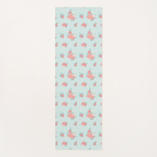 Rendy en mooi bloemontwerp yogamat (Voorkant)