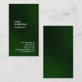 Rendy groen, verticaal, uniek visitekaartje (Voorkant / Achterkant)