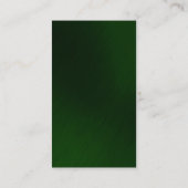 Rendy groen, verticaal, uniek visitekaartje (Achterkant)