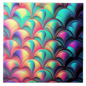 Rendy-irdescentiepatroon Tegeltje (Voorkant)