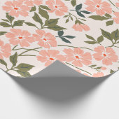 Rendy naadloos  bloempatroon. eindeloze cadeaupapier (Hoek)