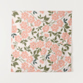 Rendy naadloos  bloempatroon. eindeloze wandkleed (Voorkant (horizontaal))