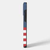 rendy nautical Anchor Monogram met stremmelvaar iPhone Hoesje (Linkerkant)