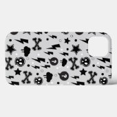 Rendy patroon Case-Mate iPhone case (Achterkant (horizontaal))