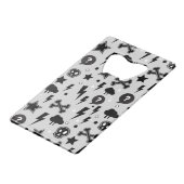 Rendy patroon creditkaart flessenopener (Voorkant Gekanteld)