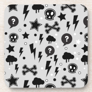 Rendy patroon drankjes onderzetter