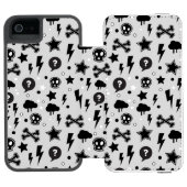 Rendy patroon incipio iPhone portemonnee hoesje (Agenda Open)