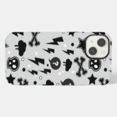 Rendy patroon iPhone hoesje (Achterkant horizontaal)