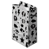 Rendy patroon klein cadeauzakje (Voorkant Gekanteld)