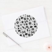 Rendy patroon ronde sticker (Envelop)