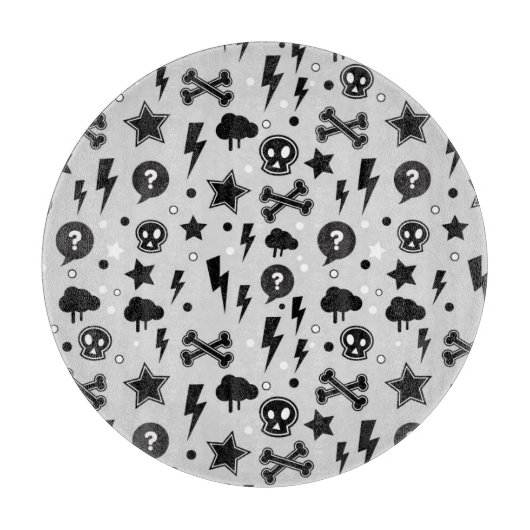 Rendy patroon snijplank (Voorkant)