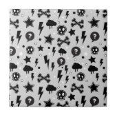 Rendy patroon tegeltje (Voorkant)