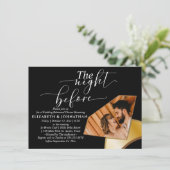 Rendy the Naight before Rehearsal Dinner Kaart (Staand voorkant)