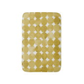 Rendy waterverf gele stippen patroon badmat (Voorkant Verticaal)