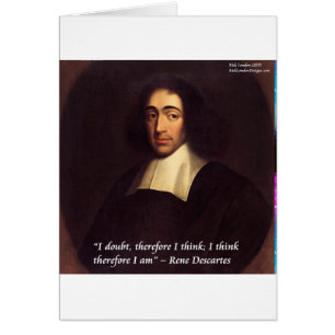 Rene Descarte denk ik daarom ben ik een citaat