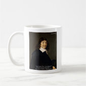 Rene Descartes die Problemen oplossen de Gifts van Koffiemok (Links)