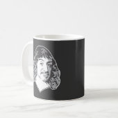 Rene Descartes Koffiemok (Voorkant links)