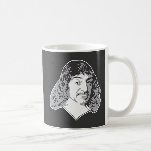 Rene Descartes Koffiemok (Rechts)