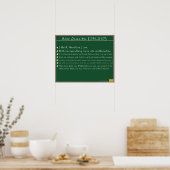 Rene Descartes Mathematics Posters Citaten (Keuken)