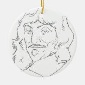 Rene Descartes Ornament (Voorkant)