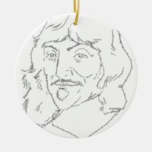 Rene Descartes Ornament