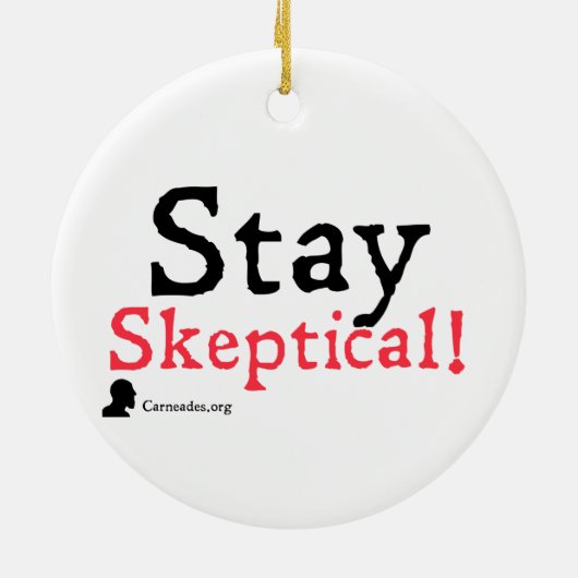 Rene Descartes Ornament (Achterkant)