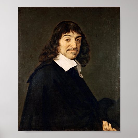 René Descartes Poster (Voorkant)