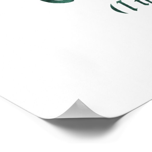 René Descartes Poster (Hoek)