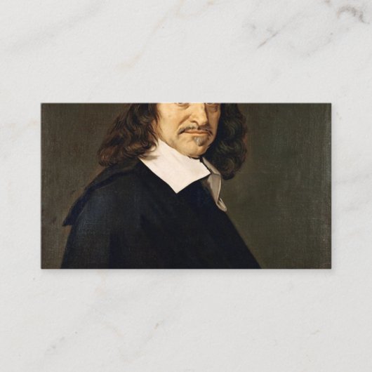 Rene Descartes Visitekaartje (Voorkant)