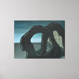 Rene Magritte art Canvas Afdruk
