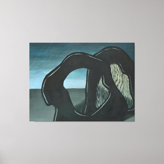 Rene Magritte art Canvas Afdruk (Voorkant)