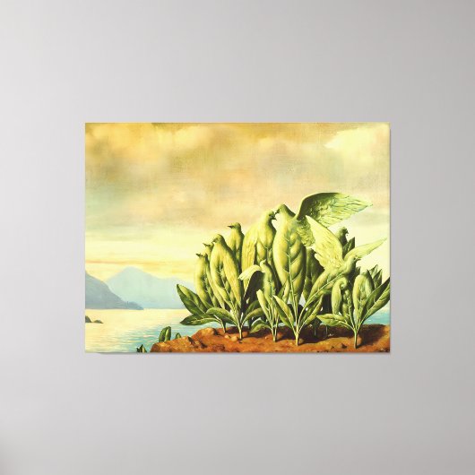 Rene Magritte art Canvas Afdruk (Voorkant)