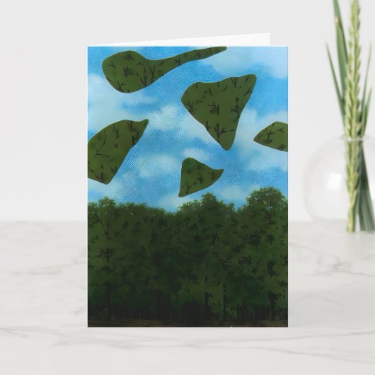 Rene Magritte art Kaart (Voorkant)