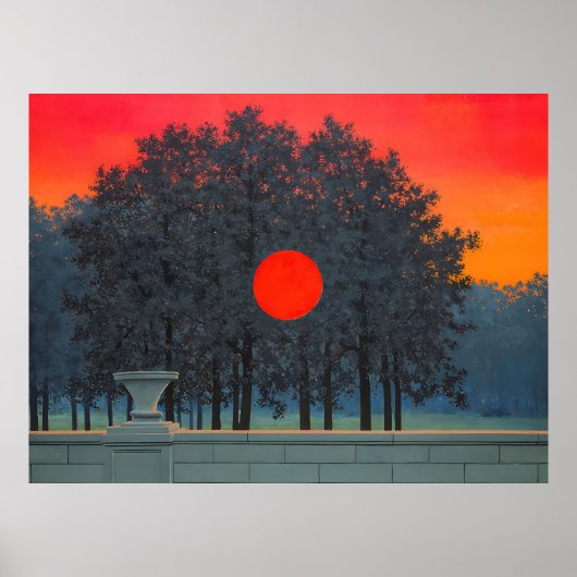 Rene Magritte art Poster (Voorkant)