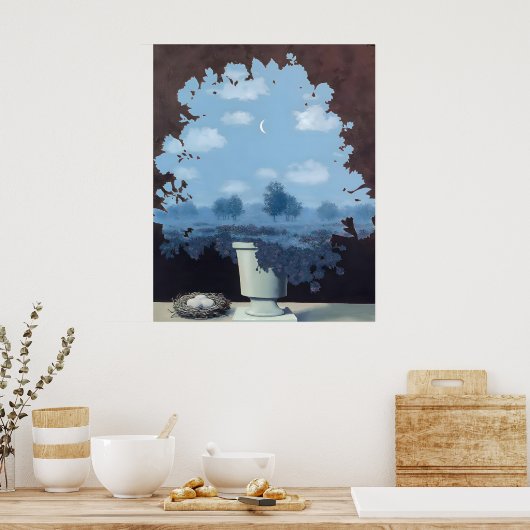 Rene Magritte art Poster (Keuken)
