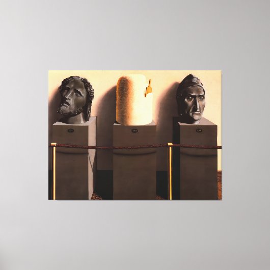 Rene Magritte kunst Canvas Afdruk (Voorkant)