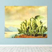 Rene Magritte kunst Canvas Afdruk (Insitu (Houten vloer))