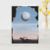 Rene Magritte kunst Kaart (Gele Bloem)