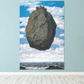 Rene Magritte kunstschilderij Canvas Afdruk (Insitu (Houten vloer))