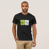 Rene periodieke lijstnaam shirt (Voorkant volledig)