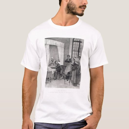 Rene Theophile Hyacinthe Laennec T-shirt (Voorkant)