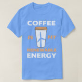 Reneable Energy Espresso Latte Cappuccino First C T-shirt (Design voorkant)