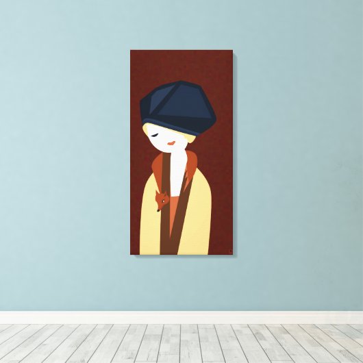 Renee Canvas Afdruk (Insitu (Houten vloer))