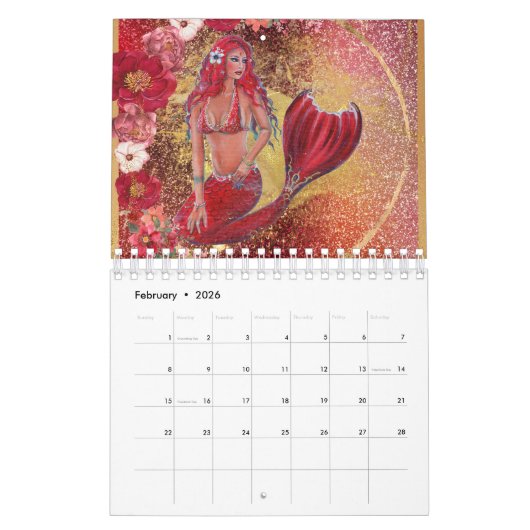 Renee Lavoie fantasy kunst design Kalender (Feb 2026)