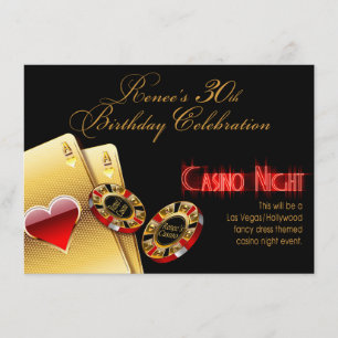 Renee Vegas Casino Night 30e verpartij Kaart