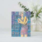 Renee, Vrouw Figuur Art Briefkaarten (Staand voorkant)