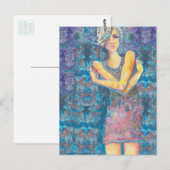 Renee, Vrouw Figuur Art Briefkaarten (Voorkant / Achterkant)