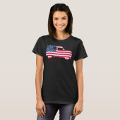 Renegade Adventures Flag US T-shirt (Voorkant volledig)