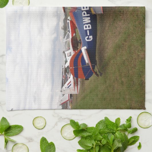 Renegade Biplane Theedoek (Gevouwen)